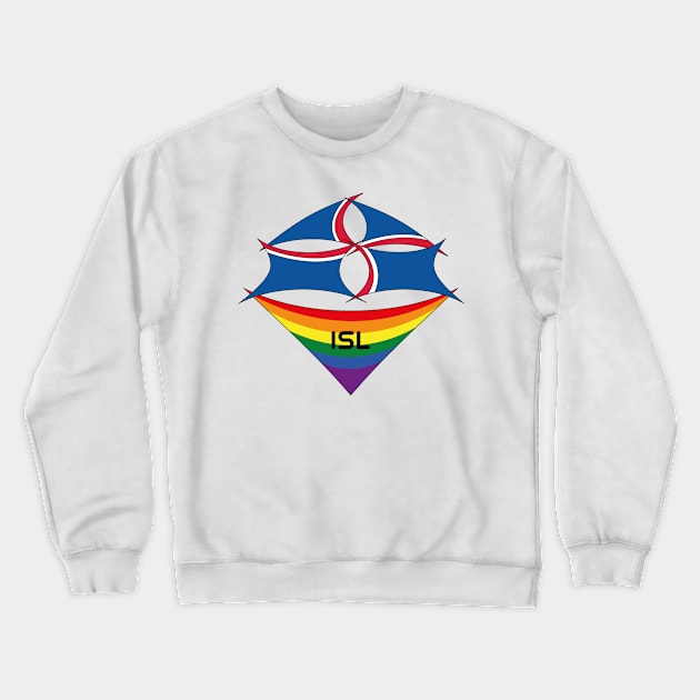 Iceland  pride flag Crewneck Sweatshirt by Pride_Art